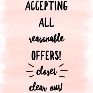 CLOSET CLEAR OUT!!! On clothing, shoes, jewelry, & makeup.